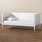 Baxton Studio Daniella ModernWhite Finished Wood Daybed 193-11519-ZORO - alternate 4